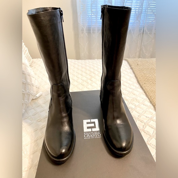 Emanuele Crasto Shoes Italian Leather Boots Poshmark
